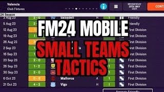 The MOST OVERPOWERED FM24 MOBLIE TACTIC YOU MUST TRY Football Manager 2024 [upl. by Fawcett]