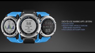 Garmin quatix 3  die GPSSmartwatch die auf dem Wasser zuhause ist [upl. by Mack790]