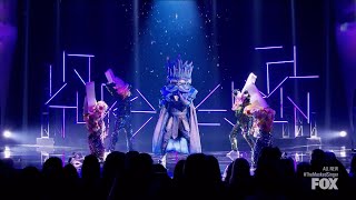 The Masked Singer 12 Ice King sings Midnight Sky by Miley Cyrus [upl. by Marley301]