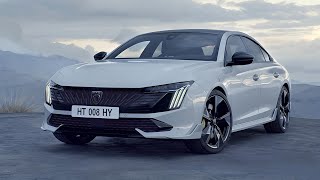 New PEUGEOT 508 PSE facelift 2023 revealed  First Look Interior Exterior [upl. by Hiroko]