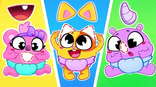 Parts of Your Body Song  Where Is My Nose  Toddler Zoo Songs For Children amp Nursery Rhymes [upl. by Buffum]