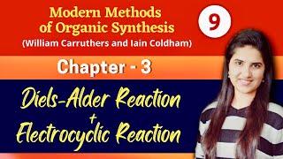 Diels alder reaction stereochemistry  Electrocyclic reactions  Pericyclic reactions  Carruthers [upl. by Nylirahs706]