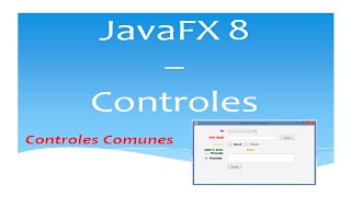 JavaFX 8 Tutorial  Controles  21 Español [upl. by Eet894]