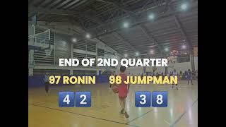 JRUAABL Season 5  Game 2 highlights  97 Ronin vs 98 Jumpman [upl. by Lussier]