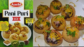 aachi pani puri kit recipe [upl. by Buatti399]