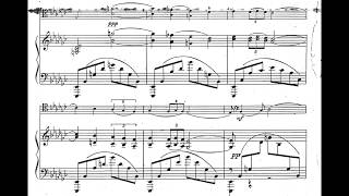 Rachmaninoff Élégie for Cello and Piano op 3 w score [upl. by Allard]