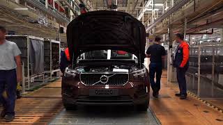 Preproductie Volvo XC40 bij Volvo Cars Gent [upl. by Fasano]