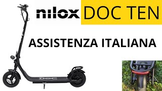 Monopattino Nilox Doc Ten Assistenza Italiana [upl. by Buchbinder]