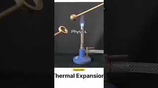 Demonstration of Thermal Expansion🌡️ physics shorts viralvideo youtubeshorts shortvideo [upl. by Darej530]