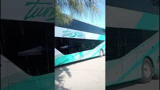 TuriStar VOLVO 9800 DD con dirección a Guadalajara [upl. by Modie]