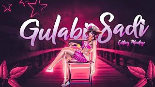 Gulabi Sadi 😈 Free Fire Cg Song Montage video Gulabi Sadi Status video Aman FF [upl. by Brackely]