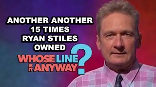 Another Another 15 Times Ryan Stiles Owned quotWhose Line Is It Anywayquot [upl. by Etteuqram]