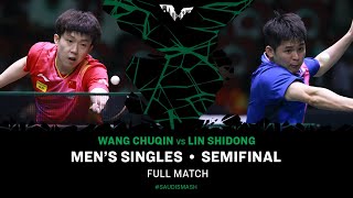 FULL MATCH  Wang Chuqin vs Lin Shidong  MS SF  SaudiSmash 2024 [upl. by Aras]