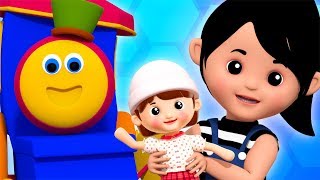 Miss Polly Had A Dolly  Bob The Train  Kindergarten Video  Nursery Rhymes For Kids [upl. by Ayek141]