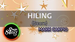 MAGICSING Karaoke MARK CARPIOHILING karaoke  Tagalog [upl. by Ellersick]