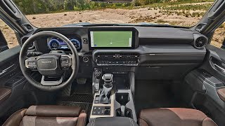 New 2024 Toyota Land Cruiser  INTERIOR [upl. by Anaeed793]