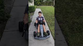 My review of the unique gokart by HYPER GOGO gokart ebike noclueboy florida sports shorts [upl. by Atinek590]