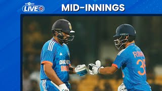 Cricbuzz Live Rohit tonks his 5th T20I ton Rinku notches half century India  2124 [upl. by Banky600]