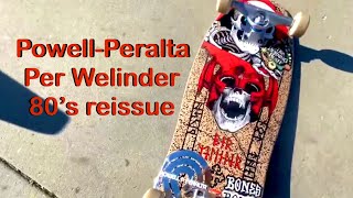 Testing out the Per Welinder 80’s Old School Skateboard [upl. by Inatsed]