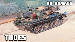 T110E5 WoT – 7Kills 11K Damage [upl. by Noleta]