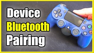 How to Put PS4 Controller into Bluetooth Pairing Mode on PS4 PS5 Phone PC Fast Method [upl. by Ecnirp]