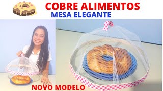 🌟 COBRE BOLO 🔥🔥🔥  COBRE ALIMENTOS  DIY Food Cover  How to Sew a Food Protector Beginner Tutorial [upl. by Aguayo789]