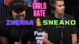 Who Do Females Prefer Sneako vs Zherka vs FreshandFit [upl. by Ehcar]