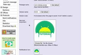 lesson 1 How to create and configure appcreator24 Name [upl. by Ailes306]