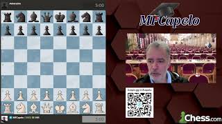 Live de xadrez chess ajedrez [upl. by Evangelia]