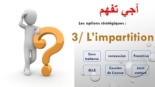 EOAE 2eme année bac  les options stratégiques quotLimpartitionquot Darija اجي نفهمو [upl. by Johnsten378]