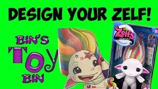 DESIGN YOUR ZELF Review amp Zelfs Blind Boxes Opening by Bins Toy Bin [upl. by Karmen230]