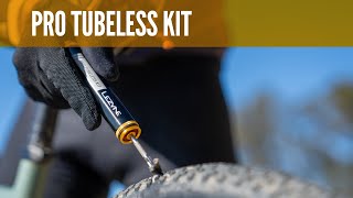 Pro Tubeless Kit  AllInOne Tire Repair System by Lezyne [upl. by Ardelia]