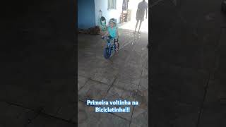 Primeira voltinha na Bicicletinha só Alegria [upl. by Nevarc443]