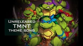 Unreleased Teenage Mutant Ninja Turtles Theme Song [upl. by Reave]