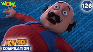 Puppet Thieves  Motu Patlu Season13 Compilation 126  Motu Patlu  Cartoons For Kids  spot [upl. by Nekal]