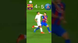 Greatest Comeback 😱 FCB VS PSG 2017 football [upl. by Mignon]