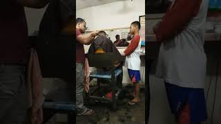 pangkas rambut Madura  cukur rata pake ukuran nomer 2  baru belajar barbershop [upl. by Aeslehc698]