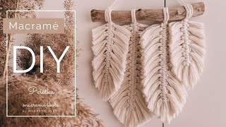 DIY Macramé PEŘÍČKA NA VĚTVI by MACRAMÉ SVĚT [upl. by Hump22]