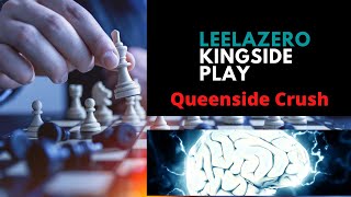 Leelazero Kingside play led to a Queenside Crush [upl. by Oria604]