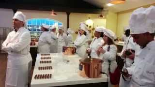 Chocolate master class at Lindt factory in Switzerland [upl. by Fonsie]