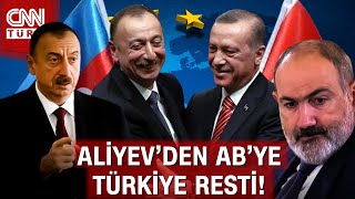 İlham Aliyevden ABye Türkiye resti Ermenistan Lideri Paşinyan ile görüşmeyi reddetti [upl. by Laurance]