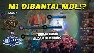 POKE M1 SETIDAKNYA UDAH BERUSAHA  MABAR MANIA  TEAM M1 VS RBL BLITS  GAME 1 [upl. by Itida]