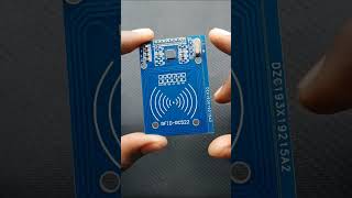 RFID module RC522 🤯🔥new project iot project miniproject shorts youtubeshorts [upl. by Nwad]