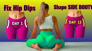 3 MINUTE HIP DIP  SIDE BOOTY WORKOUT 🍑 Shape Your SIDE BOOTY 💕 [upl. by Caniff]