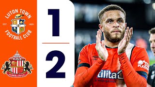 Luton 12 Sunderland  Highlights [upl. by Neroled]