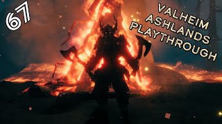 Valheim Ashlands Playthrough Episode 67  I need more Iron [upl. by Pawsner65]