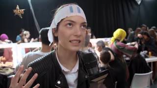 BORA AKSU London Fashion Week Spring Summer 2016  Backstage [upl. by Isadora]