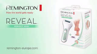 Remington CR4000 REVEAL Perfect Pedi Elektrisk Fotfil [upl. by Enilegnave]