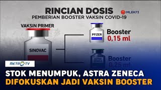 Stok Menumpuk AstraZeneca Difokuskan Jadi Vaksin Booster [upl. by Miranda]