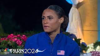 Sydney McLaughlinLevrone breaks down strategy behind her womens 400m hurdles victory  NBC Sports [upl. by Lombardy675]